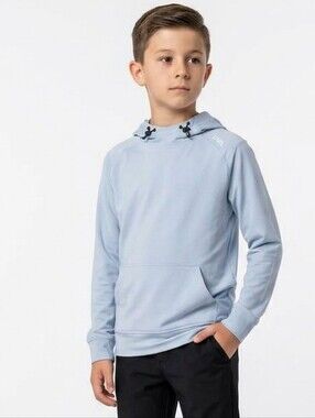 UNRL Hoodie Youth XL Light Blue Crossover Performance Pullover Athletic